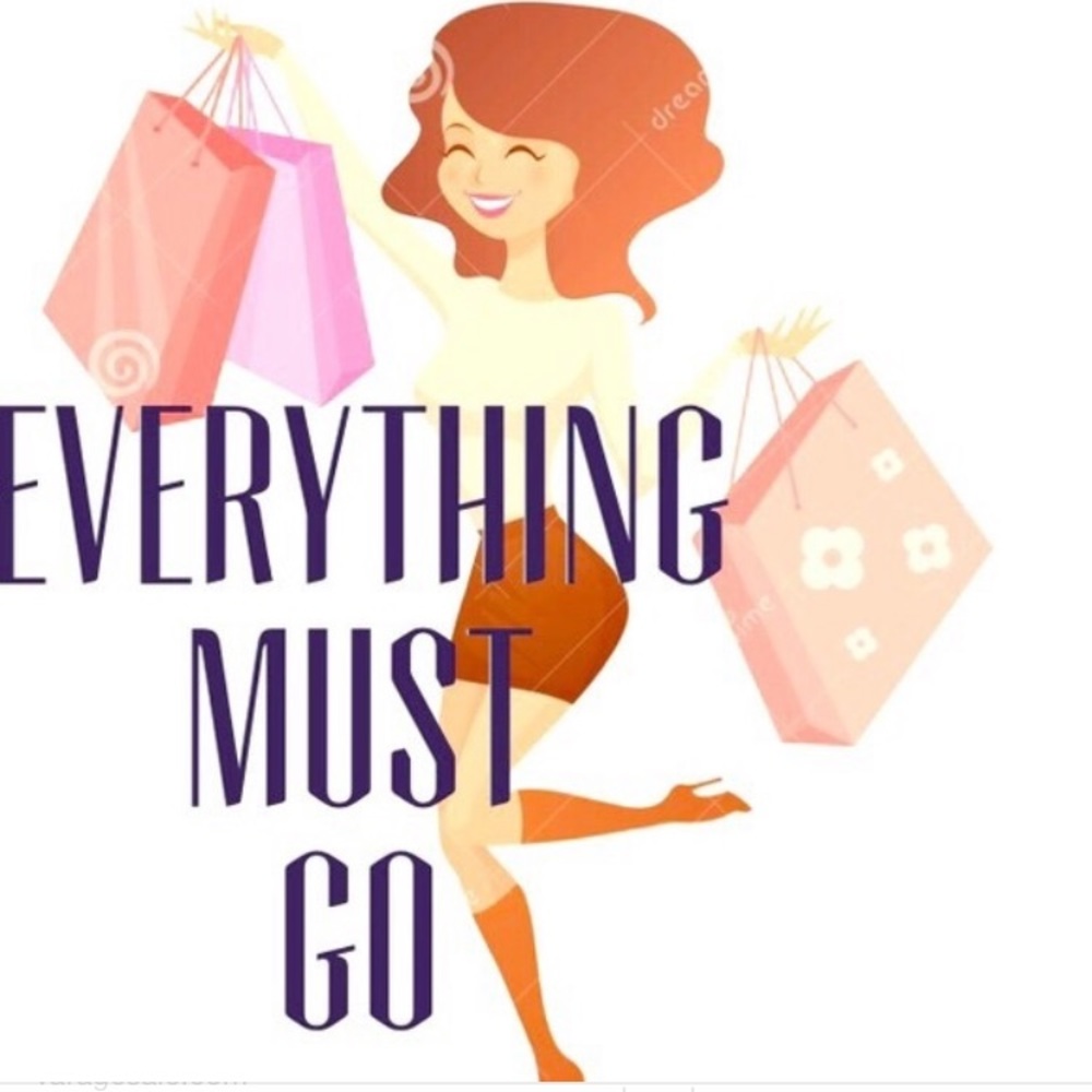 Everything must go!